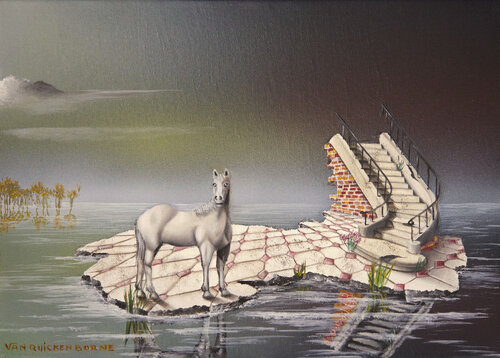 Le reflet van Thierry Van Quickenborne, Schilderij te koop op Singulart