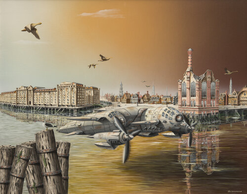 In London (Reproduction) by Thierry Van Quickenborne, Print for Sale on Singulart