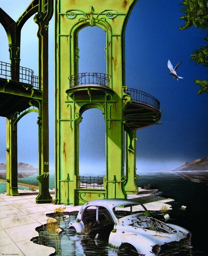 La mémoire (Reproduction) by Thierry Van Quickenborne, Print for Sale on Singulart