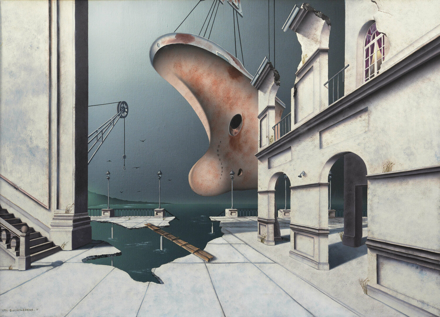 La proue (Sous baguettes) Thierry Van Quickenborne
