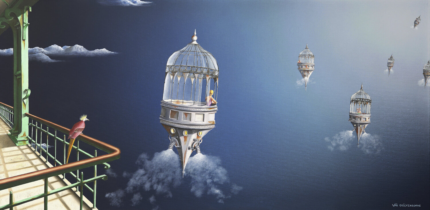 Et vient le temps de l'espace  (Reproduction) Thierry Van Quickenborne