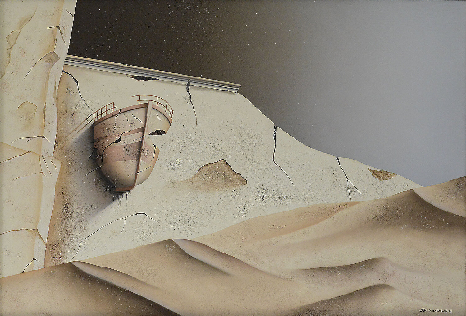 The stone-boat (Sous baguette) Thierry Van Quickenborne
