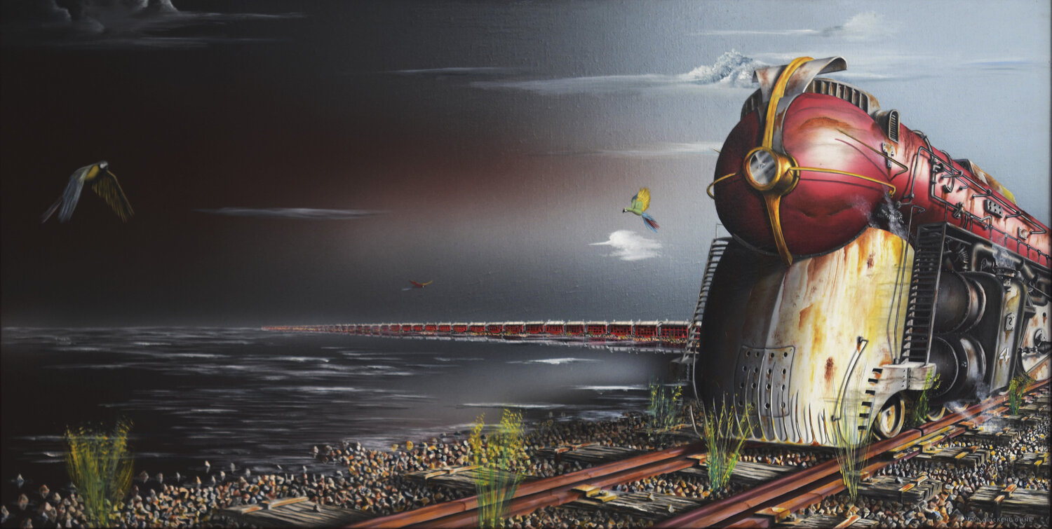 Le grand sommeil (Reproduction) Thierry Van Quickenborne Druck zu verkaufen
