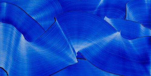 Azul II by Christoph Schrein, Painting for Sale on Singulart