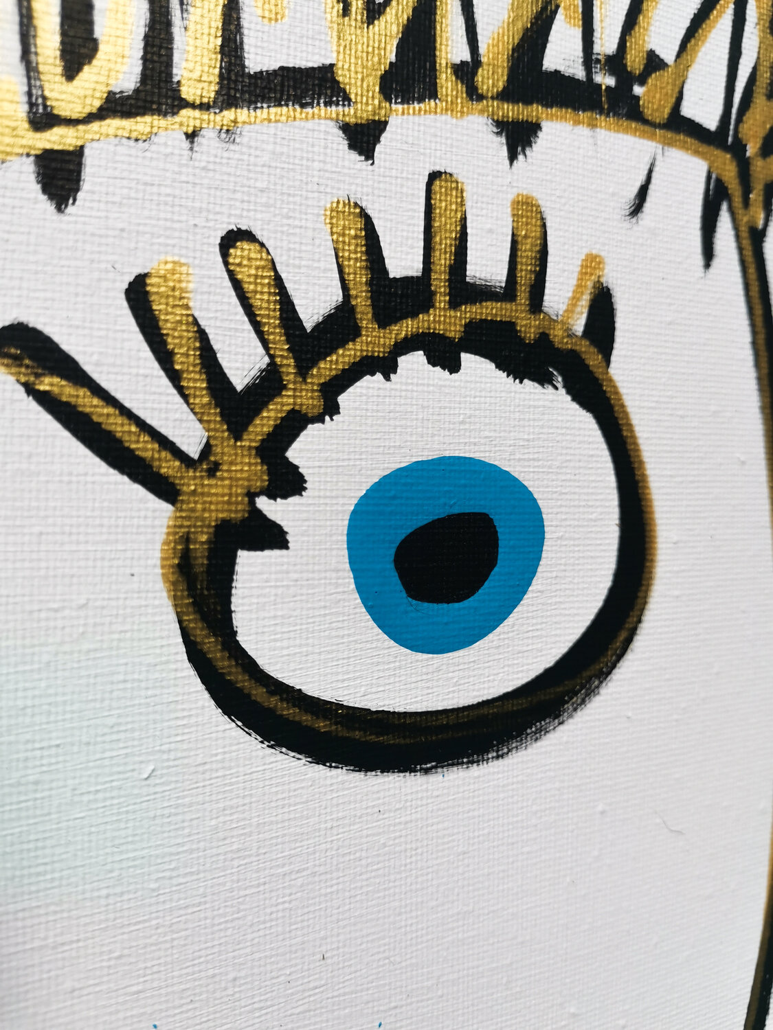 Maggie von Luc Villard (2023) Malerei Acryl auf Leinwand Singulart