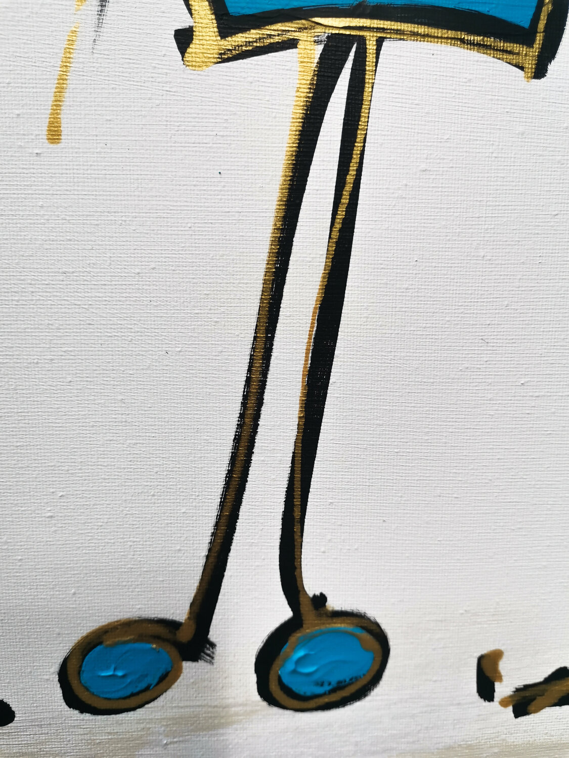 Maggie von Luc Villard (2023) Malerei Acryl auf Leinwand Singulart