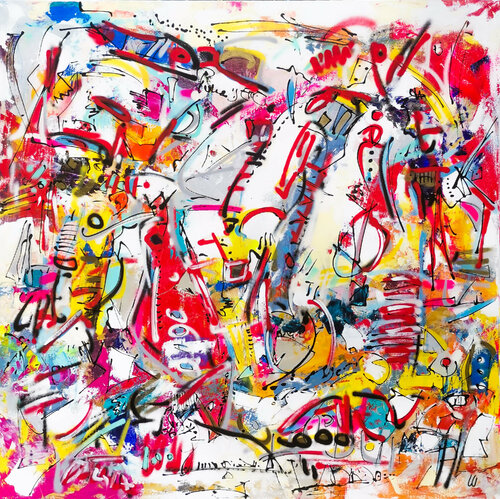 L'Audace van Luc Villard, Schilderij te koop op Singulart