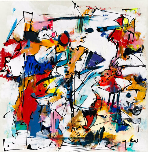 Amaterasu van Luc Villard, Schilderij te koop op Singulart