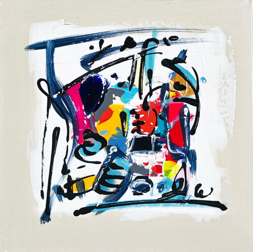 Aldéramin van Luc Villard, Schilderij te koop op Singulart