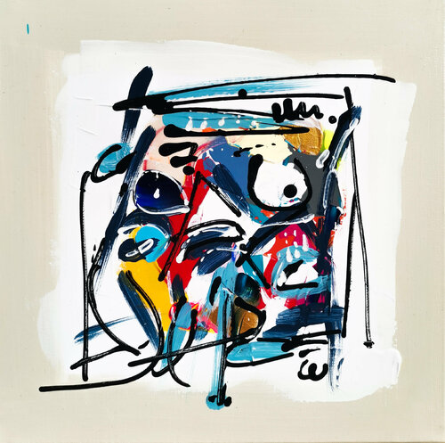 Aldura by Luc Villard, 회화 for Sale on Singulart