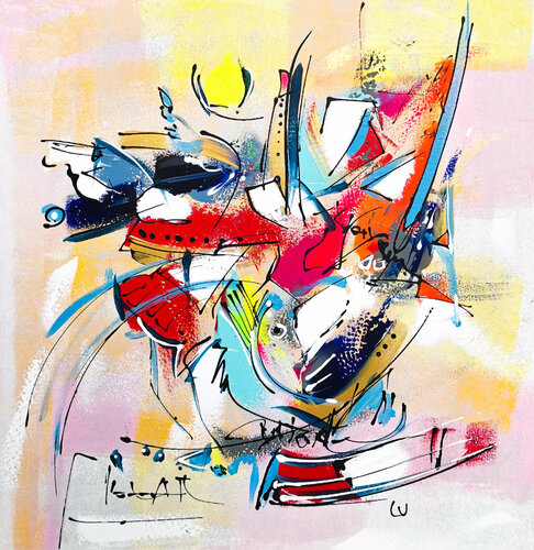 Estrella van Luc Villard, Schilderij te koop op Singulart