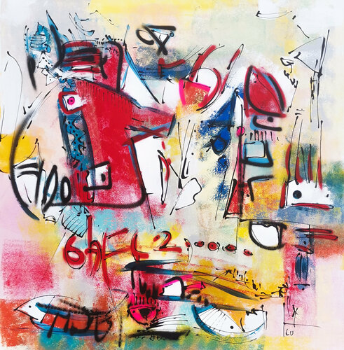 L'Après van Luc Villard, Schilderij te koop op Singulart