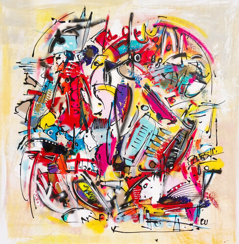 Gnossienne N°1 van Luc Villard, Schilderij te koop op Singulart