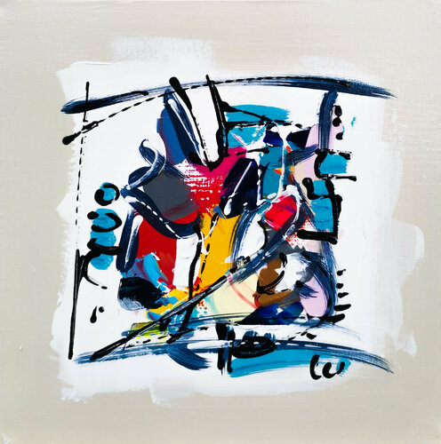 Ahadi van Luc Villard, Schilderij te koop op Singulart