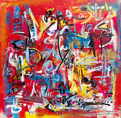 Crépuscule van Luc Villard, Schilderij te koop op Singulart