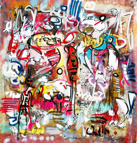 Allégeance van Luc Villard, Schilderij te koop op Singulart
