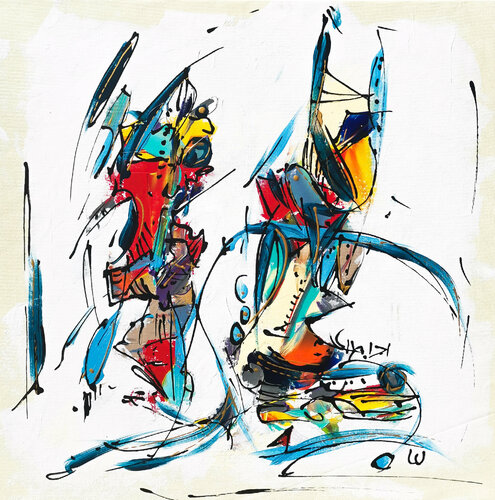 Thémis van Luc Villard, Schilderij te koop op Singulart