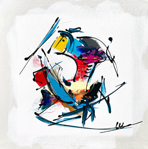 Xi Persei van Luc Villard, Schilderij te koop op Singulart
