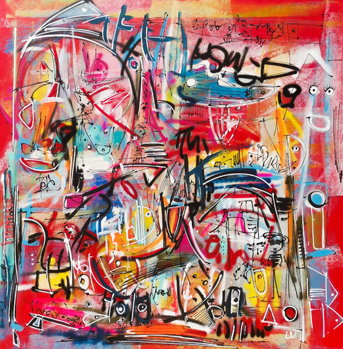 L'Onde de Luc Villard, Pintura a la venta en Singulart