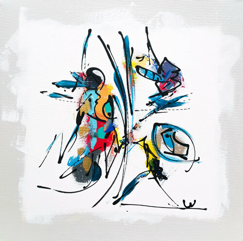 Alpha Caeli von Luc Villard, Malerei kaufen auf Singulart