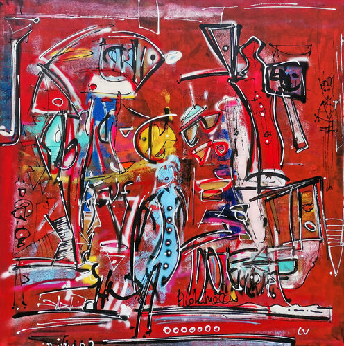 Las Ramblas von Luc Villard, Malerei kaufen auf Singulart