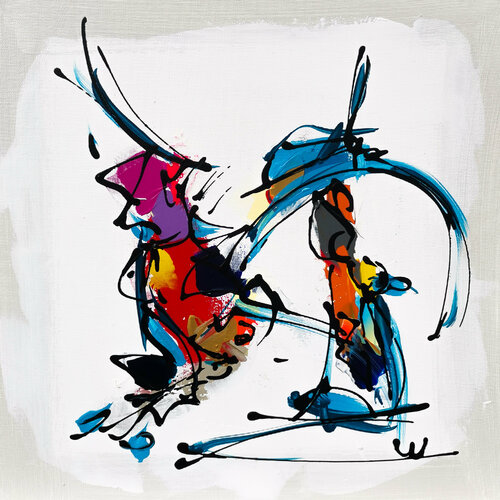 Kornephoros par Luc Villard, Peinture en vente sur Singulart