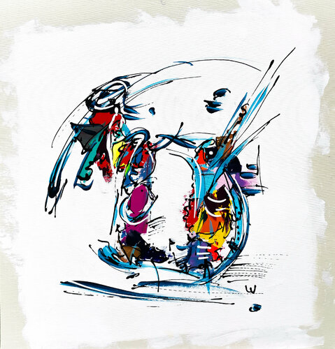 Augé par Luc Villard, Peinture en vente sur Singulart