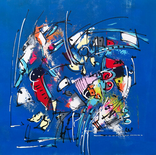 Calypso par Luc Villard, Peinture en vente sur Singulart