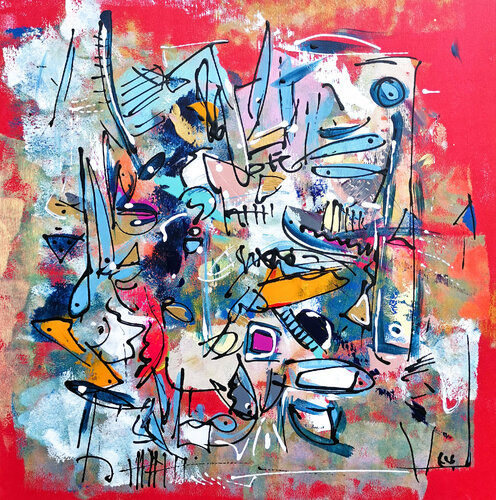 Hores van Luc Villard, Schilderij te koop op Singulart