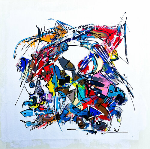 Minerve van Luc Villard, Schilderij te koop op Singulart