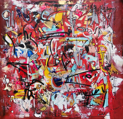 New Delhi von Luc Villard, Malerei kaufen auf Singulart