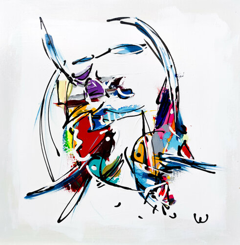 Delta Equulei von Luc Villard, Malerei kaufen auf Singulart