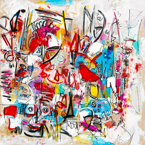 La Grande Histoire de Luc Villard, Pintura a la venta en Singulart
