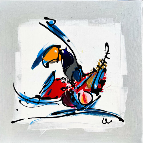 Algieba di Luc Villard, Pittura in vendita su Singulart