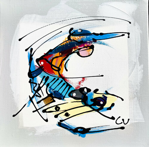 Etoile de Barnard di Luc Villard, Pittura in vendita su Singulart