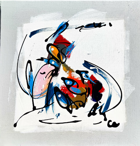 Alpha Arietis di Luc Villard, Pittura in vendita su Singulart