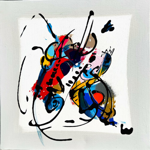 Psi Aquarii di Luc Villard, Pittura in vendita su Singulart