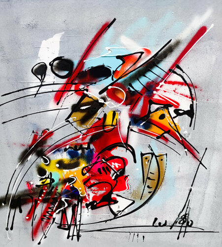 Eléos di Luc Villard, Pittura in vendita su Singulart