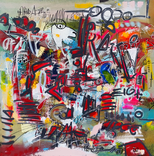 La chèvre d'Or di Luc Villard, Pittura in vendita su Singulart