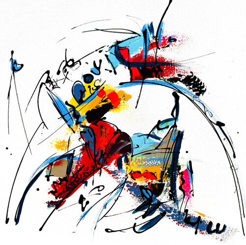 Guritha di Luc Villard, Pittura in vendita su Singulart