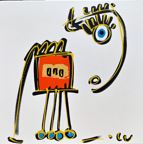 Sonia di Luc Villard, Pittura in vendita su Singulart