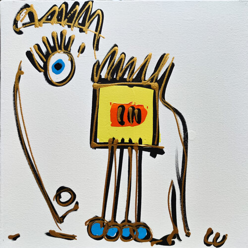 Robin di Luc Villard, Pittura in vendita su Singulart