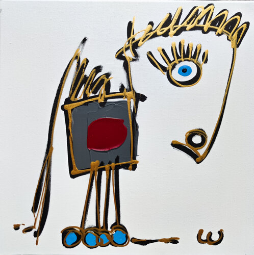 Oliver di Luc Villard, Pittura in vendita su Singulart
