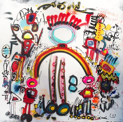 Barnum van Luc Villard, Schilderij te koop op Singulart