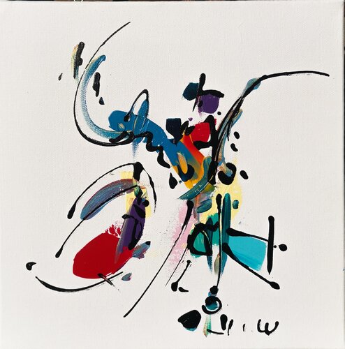 Delphinus von Luc Villard, Malerei kaufen auf Singulart