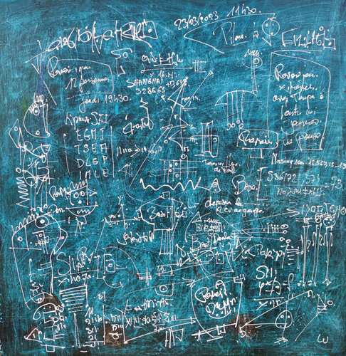 Challenger deep von Luc Villard, Malerei kaufen auf Singulart