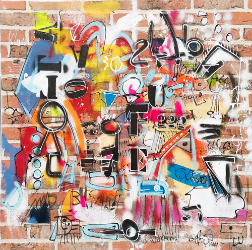 Melrose n°3 von Luc Villard, Werk auf Papier kaufen auf Singulart