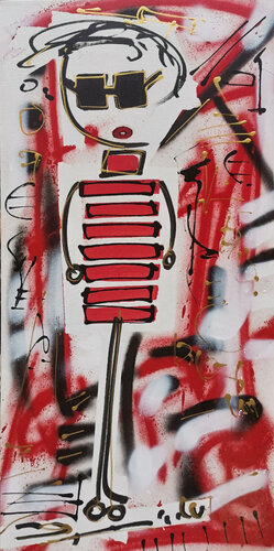 Miss du monde N°8 di Luc Villard, Pittura in vendita su Singulart