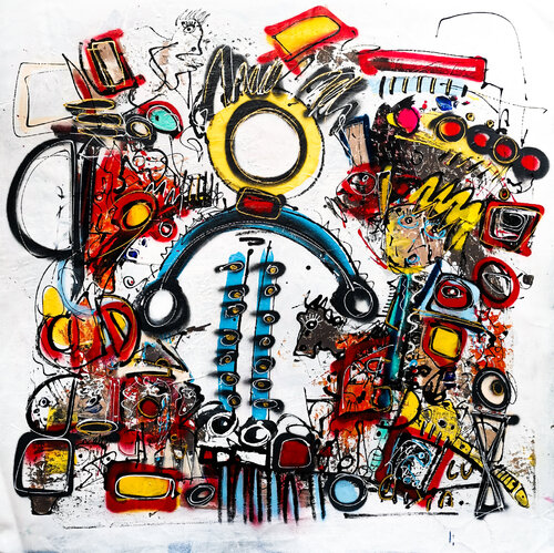 Cyrcus von Luc Villard, Malerei kaufen auf Singulart