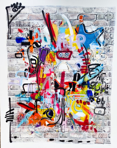 Brixton n°8 von Luc Villard, Werk auf Papier kaufen auf Singulart